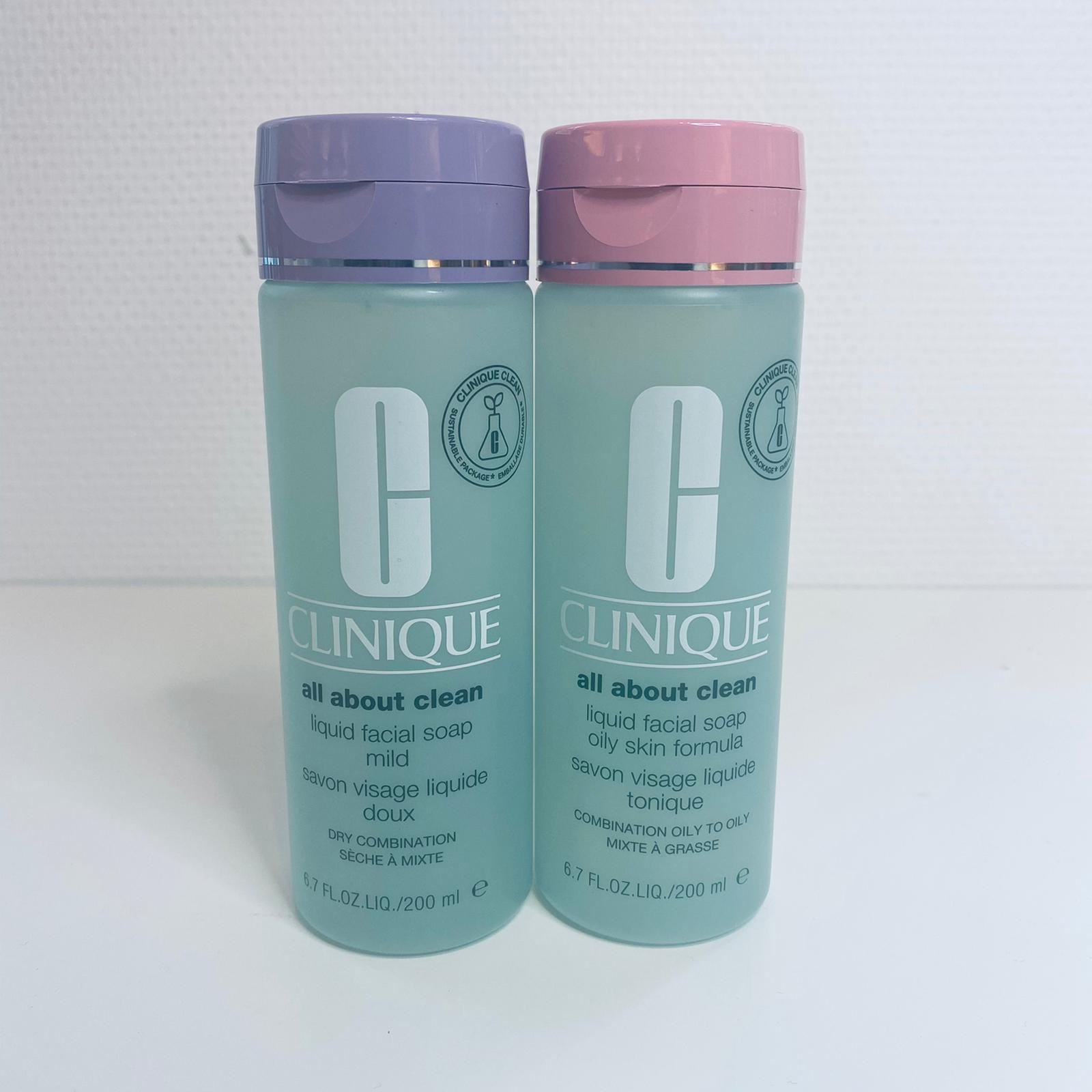 Clinique all about clean very dry to dry combination 200 ML