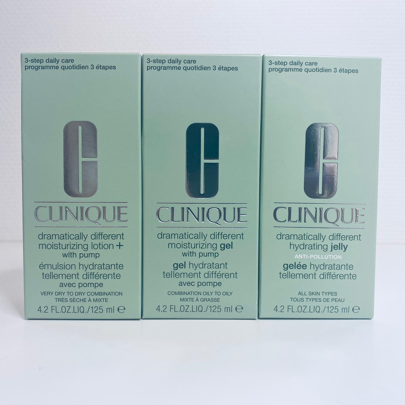 Clinique Dramatically Different Moisturizing Lotion +With Pump very dry to dry combination 125 ML
