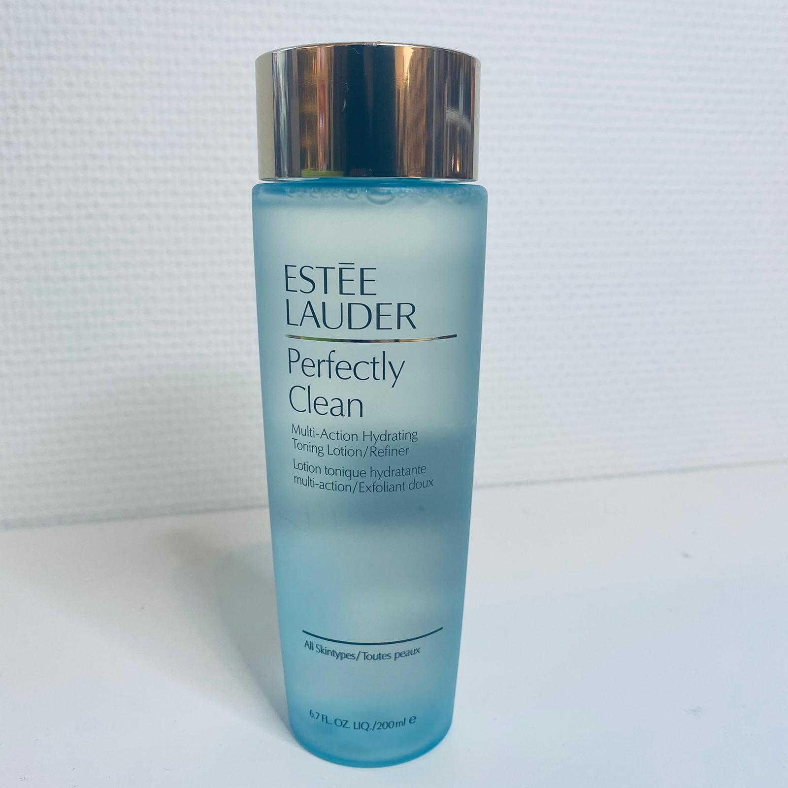 Estee Lauder perfectly clean toning lotion all skin types 200 ml