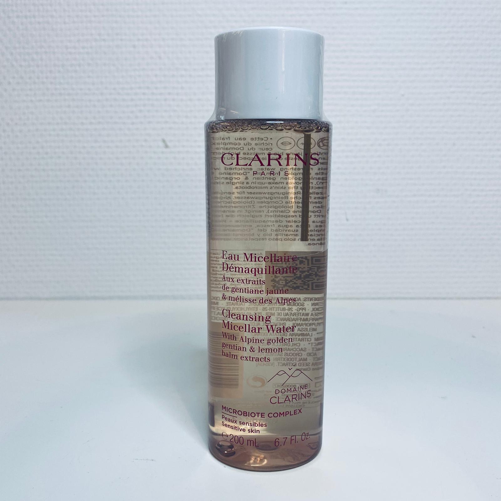 Clarins cleansing micellar water sensitive skin 200 ml