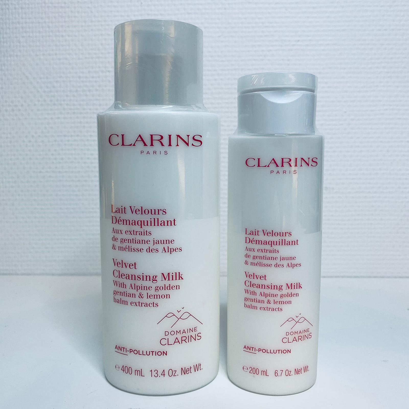 Clarins velvet cleansing milk with lemon balm extracts 200 ml