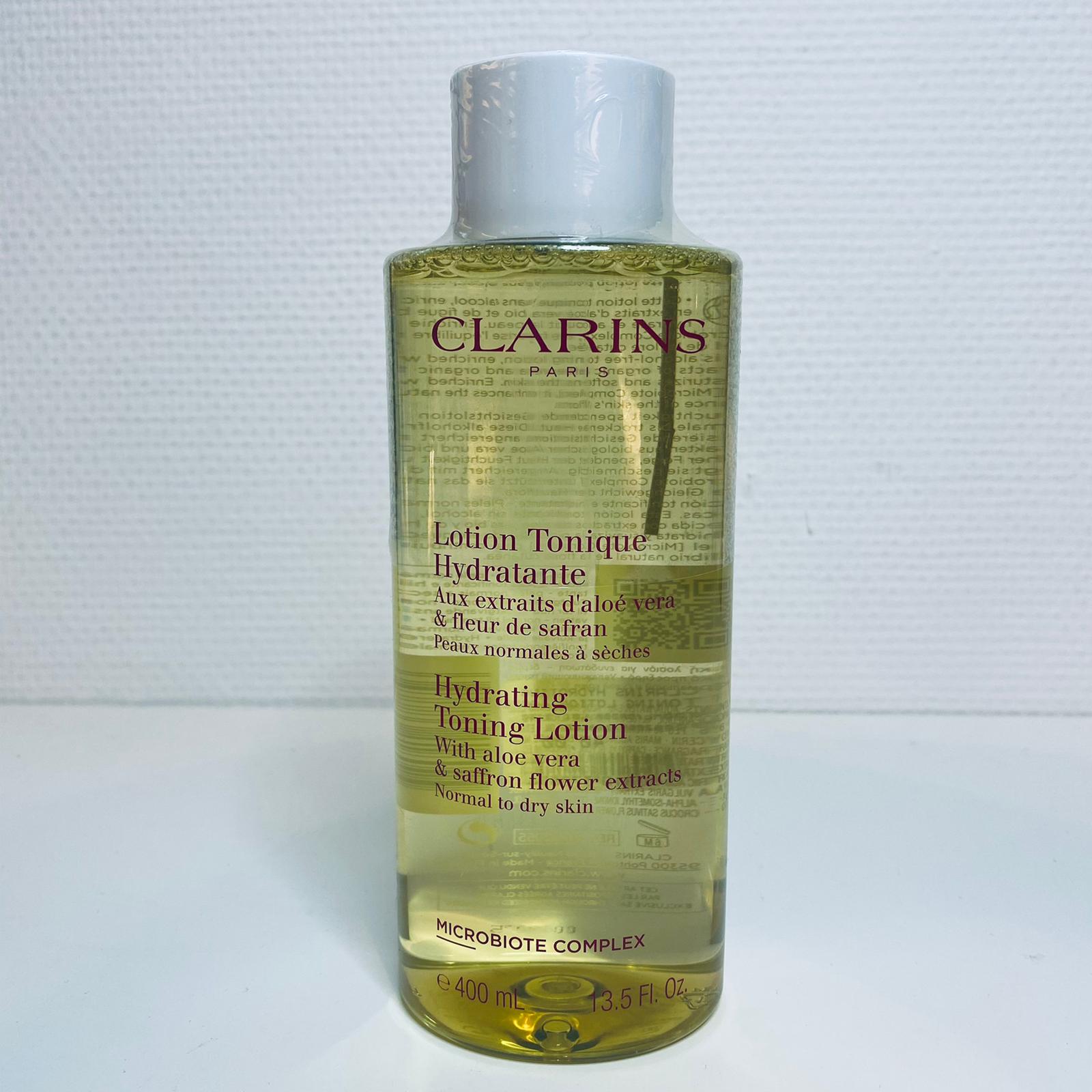 Clarins hydrating toning lotion normal to dry skin 400 ml