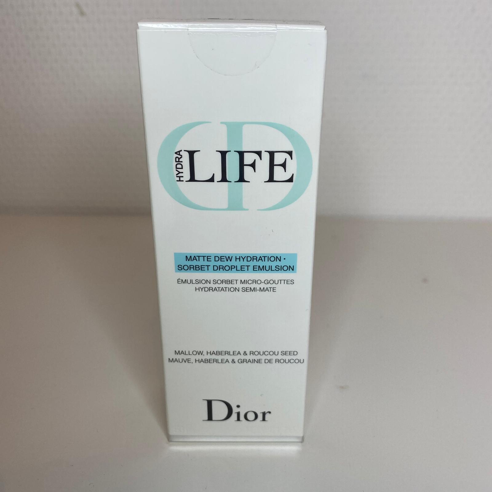 Dior hydra life matte sorbet emulsion 50 ml