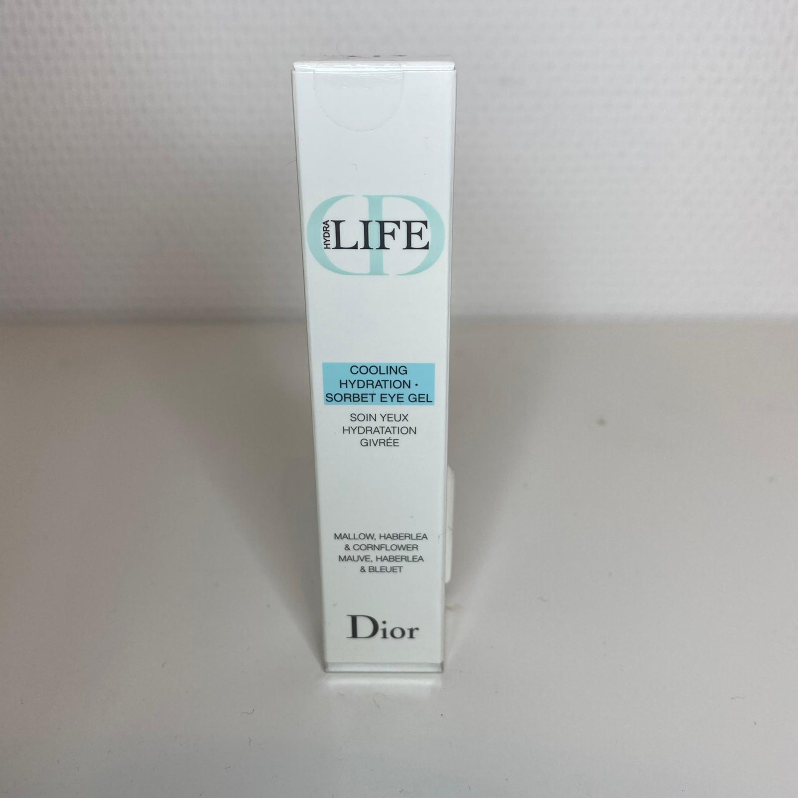 Dior hydra life cooling sorbet eye gel 15 ml