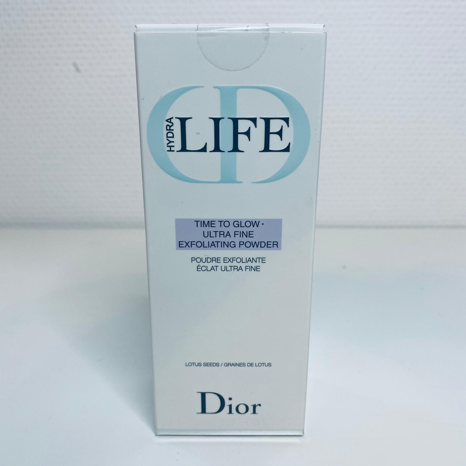 Dior hydra life time to glow exfoliating powder 40 g