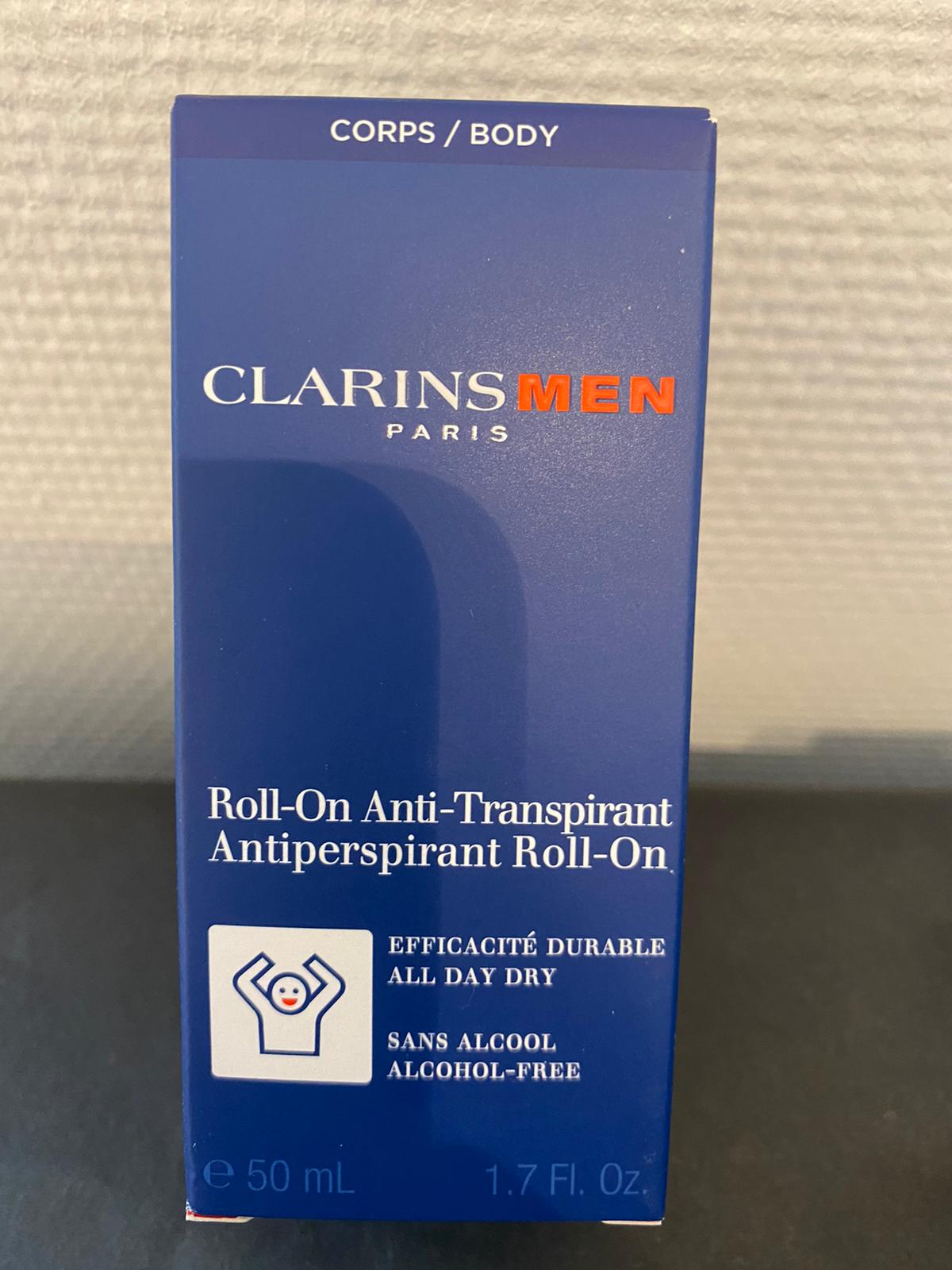 Clarins men antiperspirant roll on